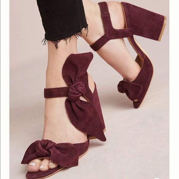 bill blass Shoes - Anthropologie Bill Blass Carmen Block Heels size 8
